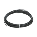 Tub aer poliamida negru 4x2.5mm 25m/rola