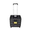 Troler compact din plastic pentru cumparaturi