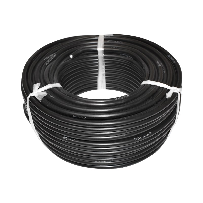 Cablu electric subteran 1x2.5 mm 50m/rola pentru gard electric