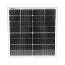Panou solar 30W fotovoltaic monocristalin 420x405x25mm