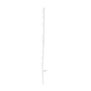 Stalp din plastic 1110mm alb pentru fir gard electric
