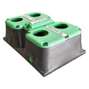 Adapatoare anti-inghet cu bila pentru vaci 160L 86x131x45cm