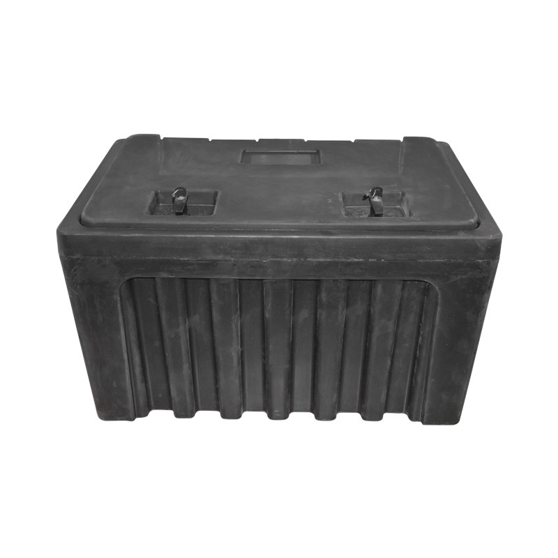 Lada pentru scule fara suport, din plastic negru 460x580x800 mm