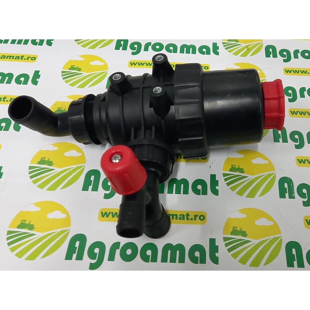 Filtru Aspiratie cu Supapa 1 1/2 Rosu Mic