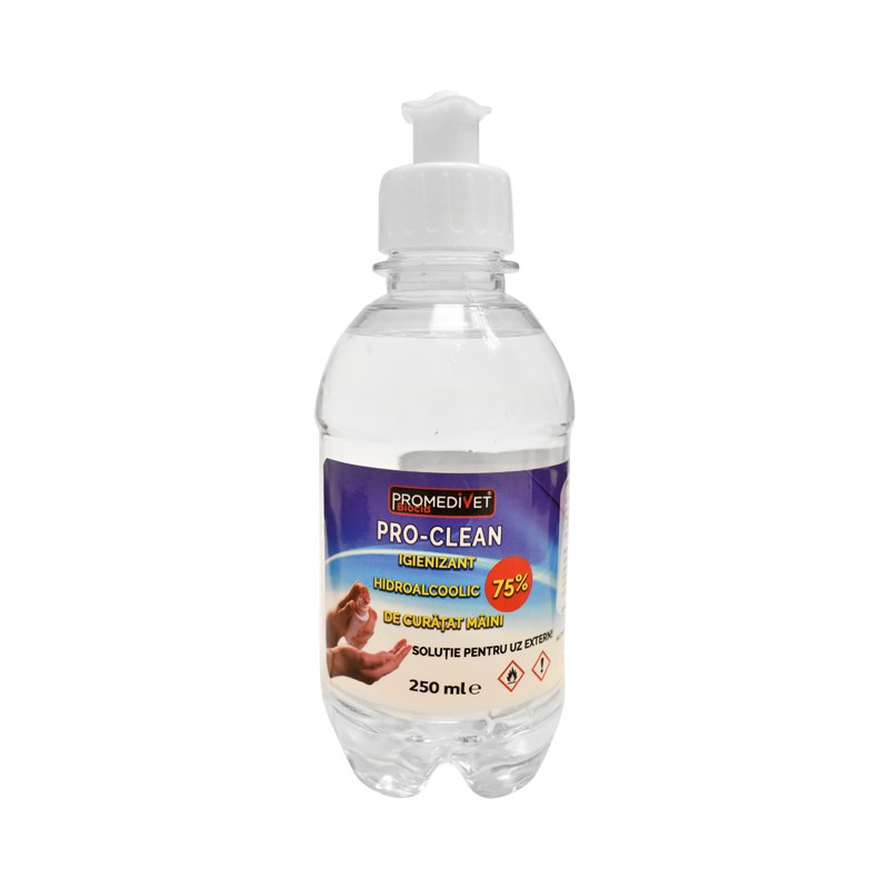 Igienizant pentru curatarea mainilor Pro-Clean 250ml dezinfectant