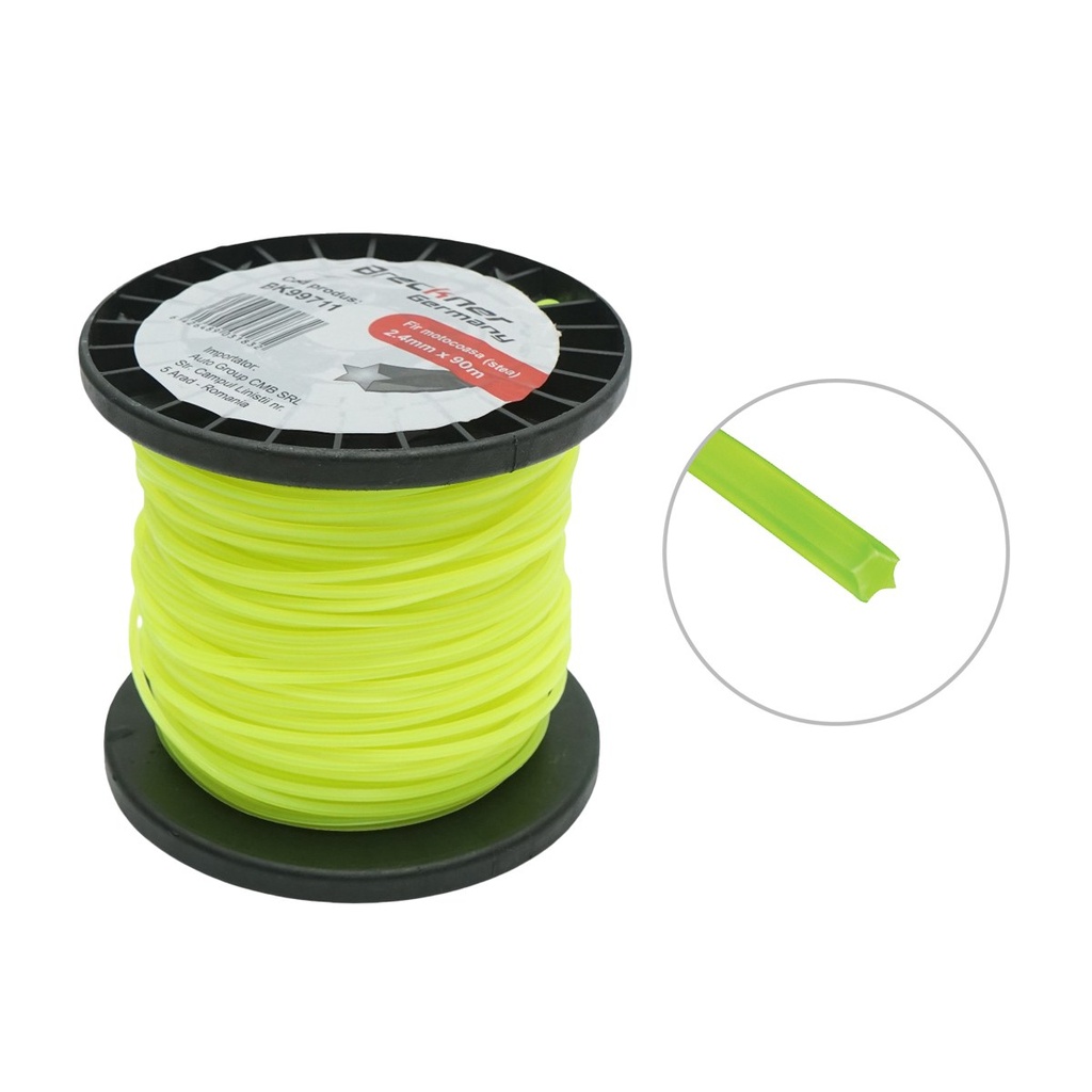 Fir stea motocoasa 2.4mm x 90m