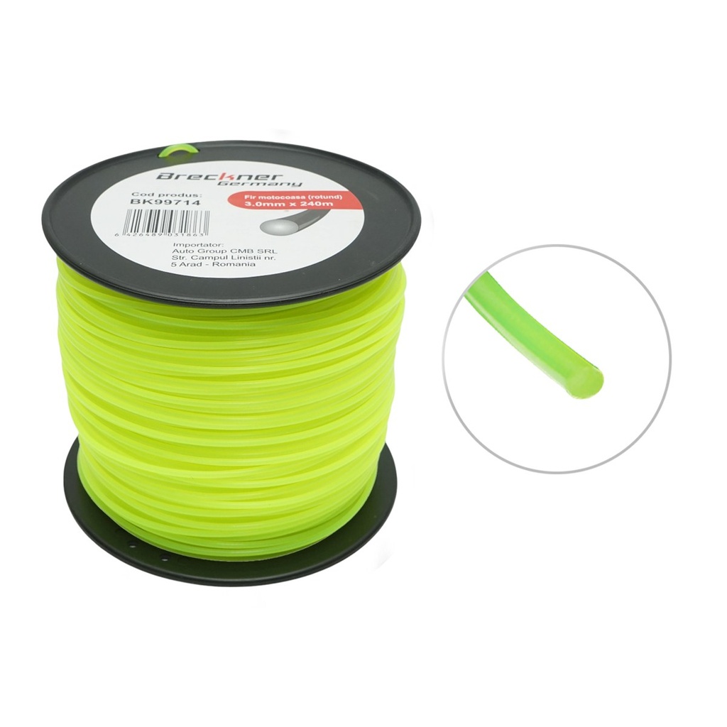 Fir rotund motocoasa 3mm x 240m