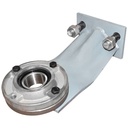 Suport GDU complet M24 cu brida, capace fonta si rulment UC511