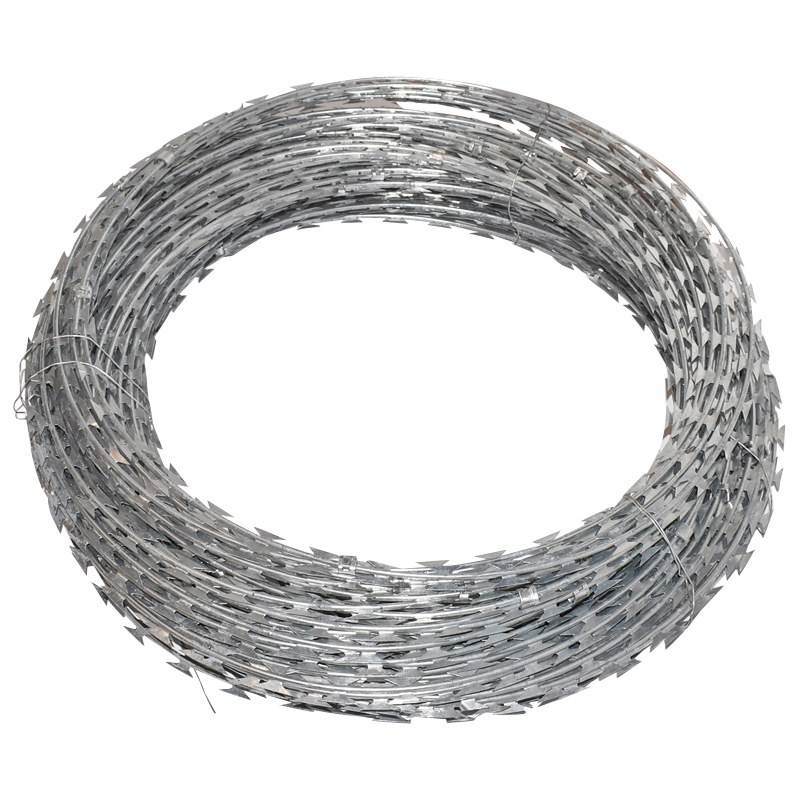 Concertina galvanizata 15M cu diametrul 450 mm 7,0 kg/rola
