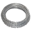 Concertina galvanizata 15M cu diametrul 450 mm 7,0 kg/rola