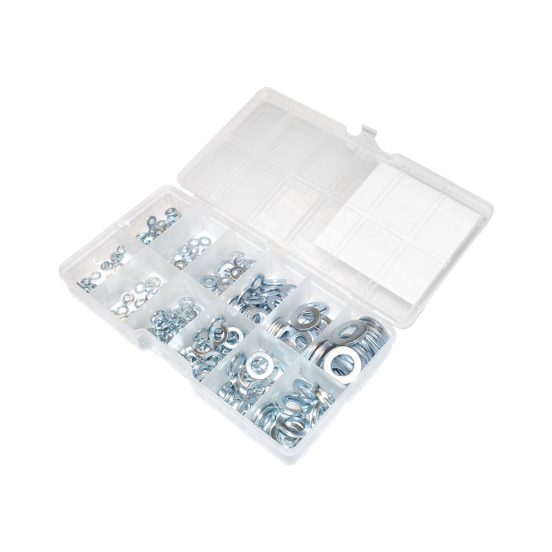 Trusa saibe M4, M5, M6, M8, M10, M12 DIN125/DIN127 350 piese