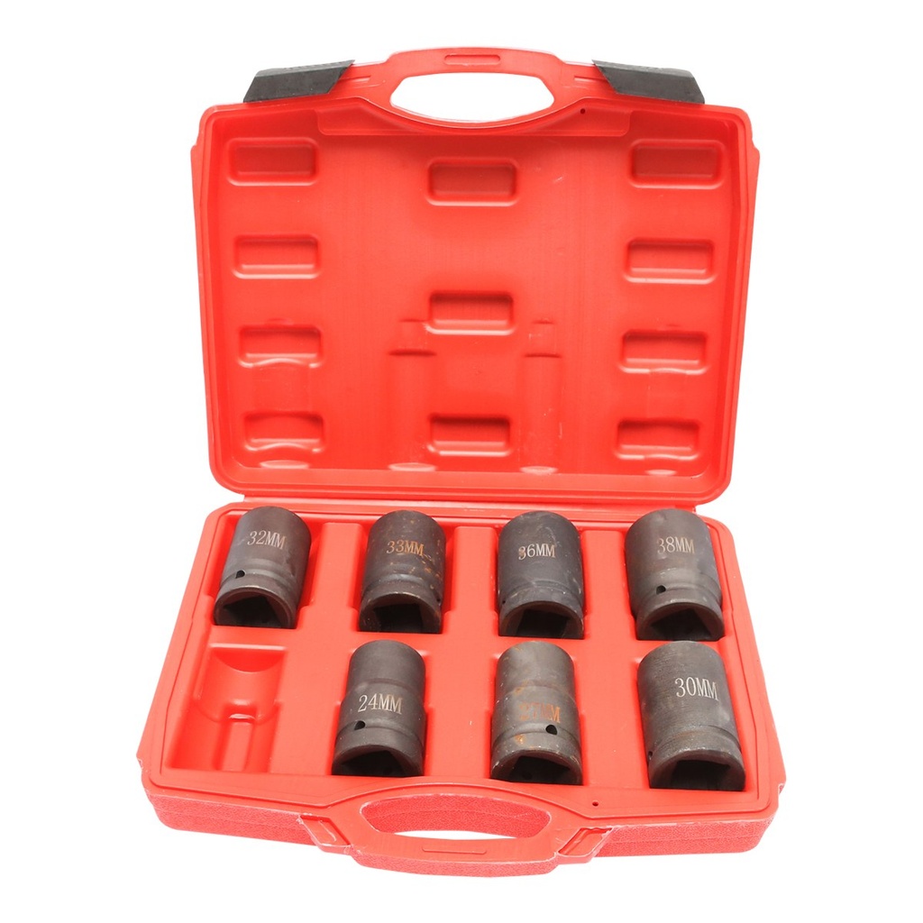 Set chei tubulare 7 buc (24-27-30-32-33-36-38)