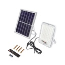 Proiector LED 100W cu panou solar policristalin 12W, baterie LiFePO4 3.2V/12Ah, 6000K, 700lm cu telecomanda IP66