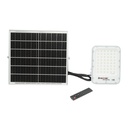 Proiector LED 150W cu panou solar monocristalin 25W, telecomanda si acumulator inclus