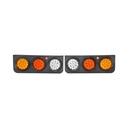 Set lampi spate camion cu LED 480x150 12/24V