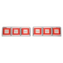 Set lampi spate camion cu LED fara semnalizare 598x220, 12/24V