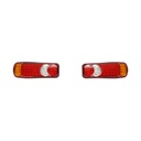 Set lampi spate camion cu LED 350x150, 24V