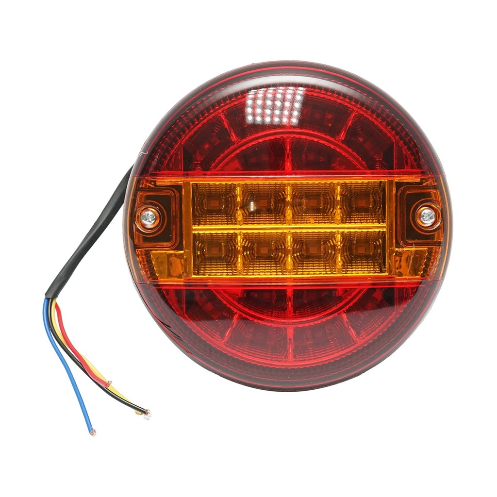 Lampa spate rotunda camion/remorca cu LED 139mm, 12/24V