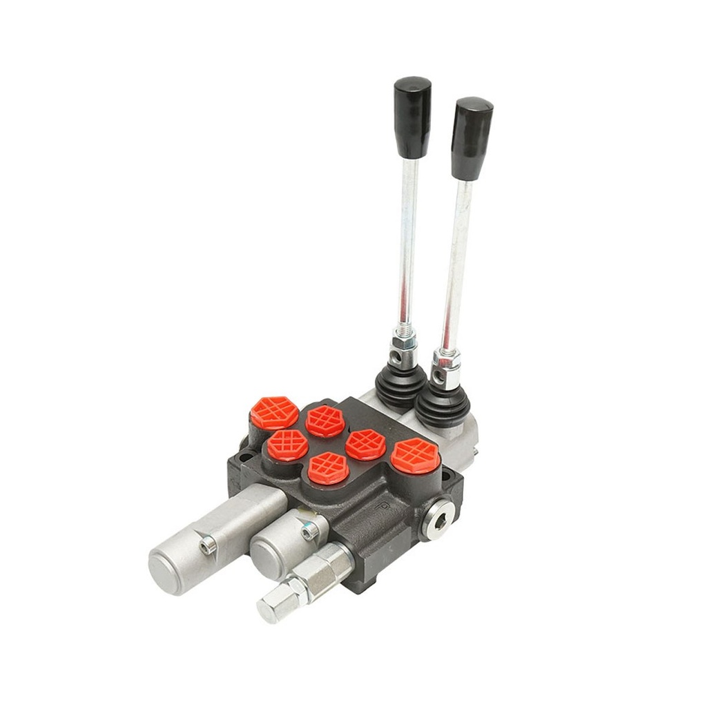 Distribuitor hidraulic cu 2 manete 1 flotant 40L/min