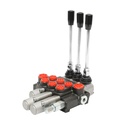 Distribuitor hidraulic cu 3 manete 2 flotante 40L/min