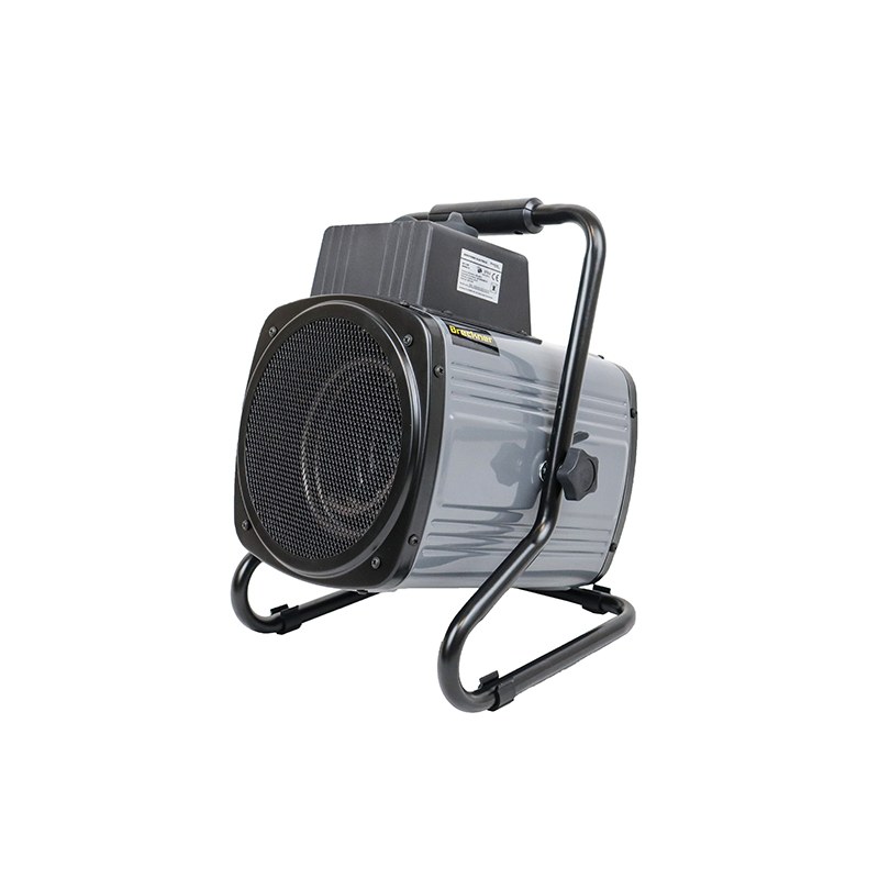 Termosuflanta electrica monofazata 220-240V, 2.4 kw, suprafata incalzita 24 mp, volum aer incalzit 233 mc/h, termostat, dubla protectie la supraincalzire