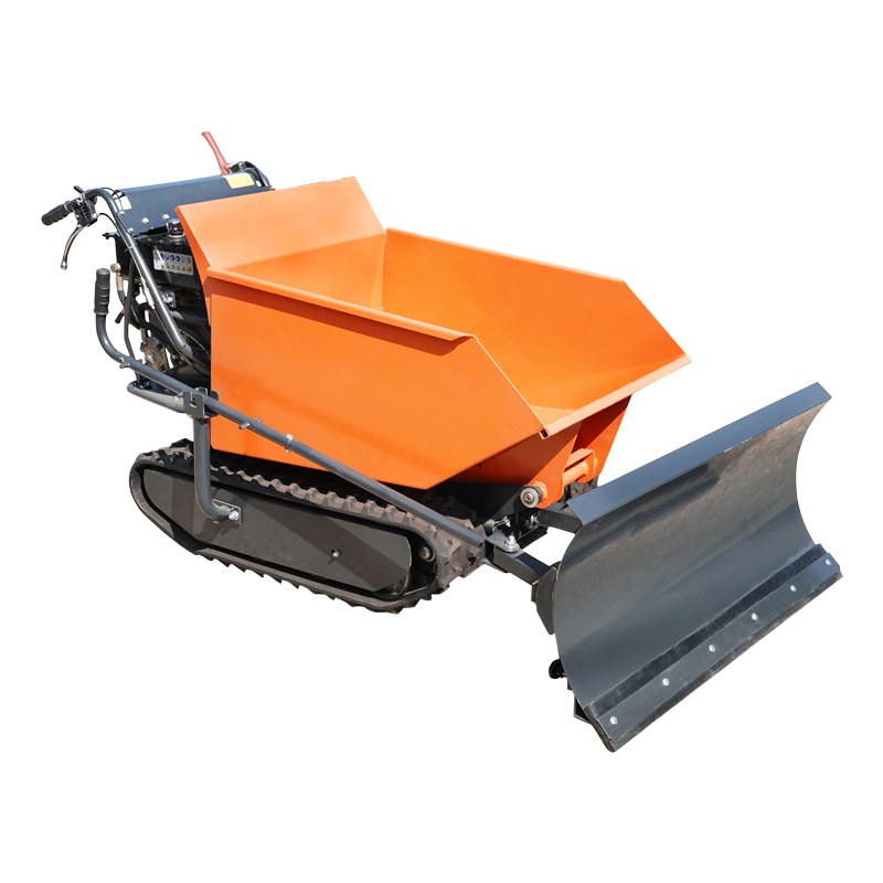 Roaba cu motor 9 CP, pornire electrica, senilata cu lama zapada, incarcare maxima 500kg