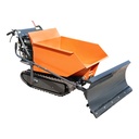 Roaba cu motor 9 CP, pornire electrica, senilata cu lama zapada, incarcare maxima 500kg