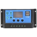 Regulator tensiune pentru panou solar 10A 12V 2X port USB