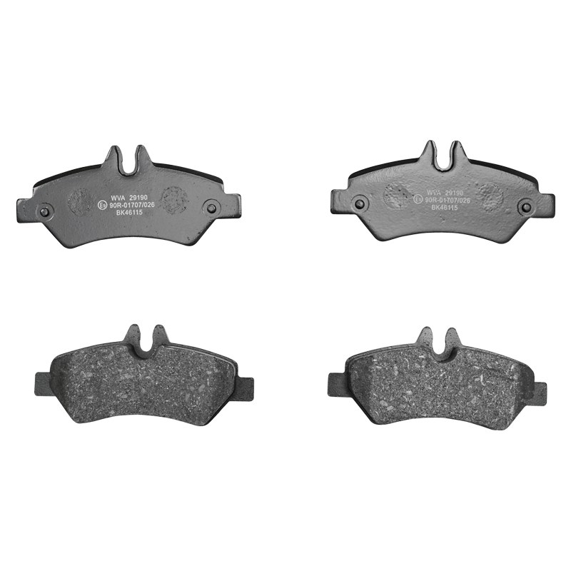 Set placute frana spate punte simpla pentru Mercedes Sprinter 906, VW Crafter cod OEM 0044206920, 0E0698451