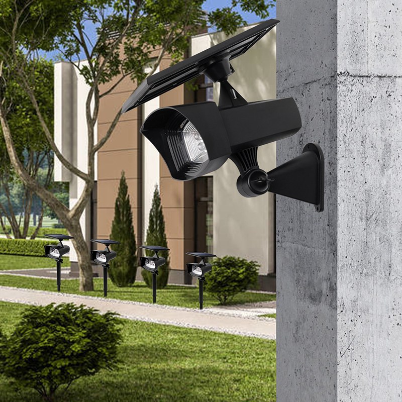 Lampa LED 4W pentru gradina cu panou solar 5V/2W