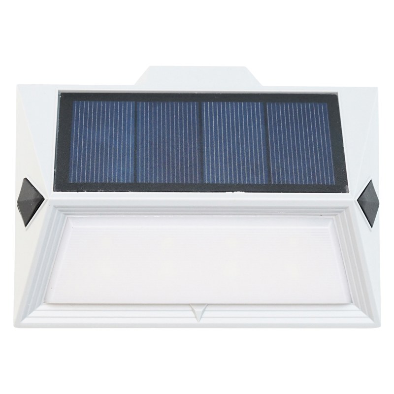 Lampa SMD-LED 1,6W cu panou solar pentru scari si gard 2V/0,58W si baterie 1,2V/1000mAh