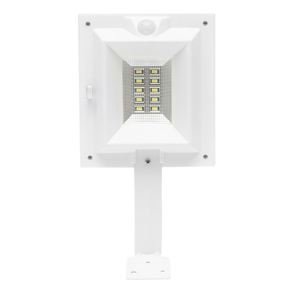 Lampa SMD-LED 10x0.5W cu senzor de miscare si panou solar 5V/1.5W