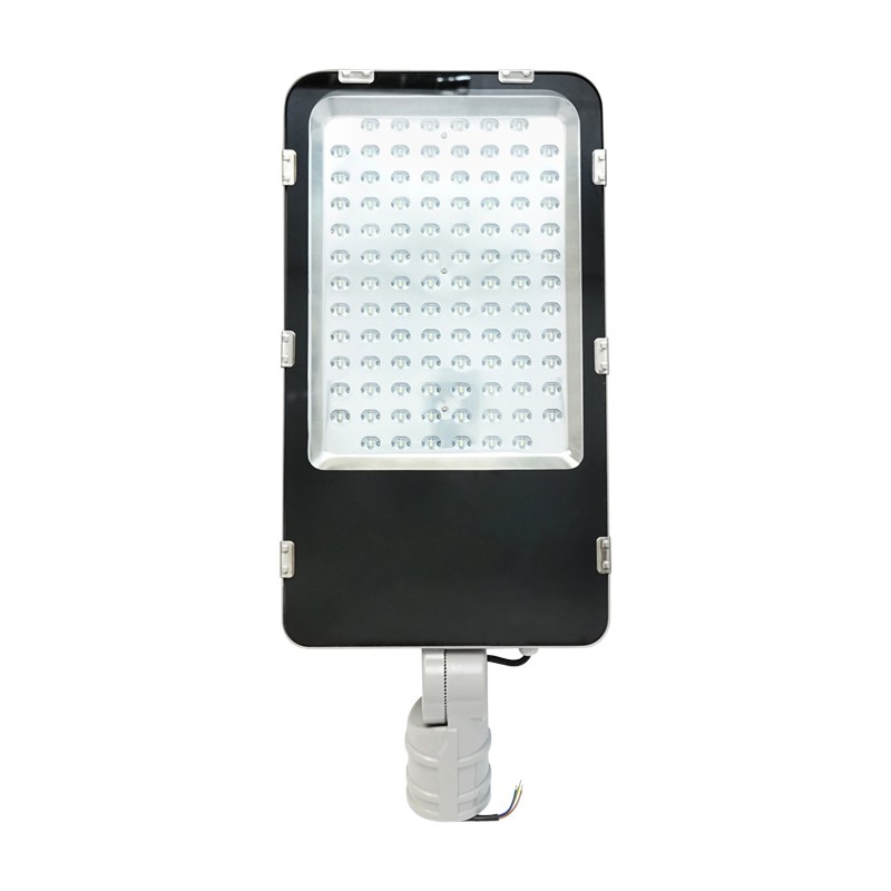 Lampa iluminat LED 100W, 220V, 8000lm, 6500K lumina rece cu prindere pe stalp si unghi reglabil IP67