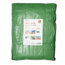 Prelata cu ochiuri de prindere 100g/m2 verde 6x8m