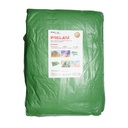 Prelata cu ochiuri de prindere 120g/m2 verde 6x12m