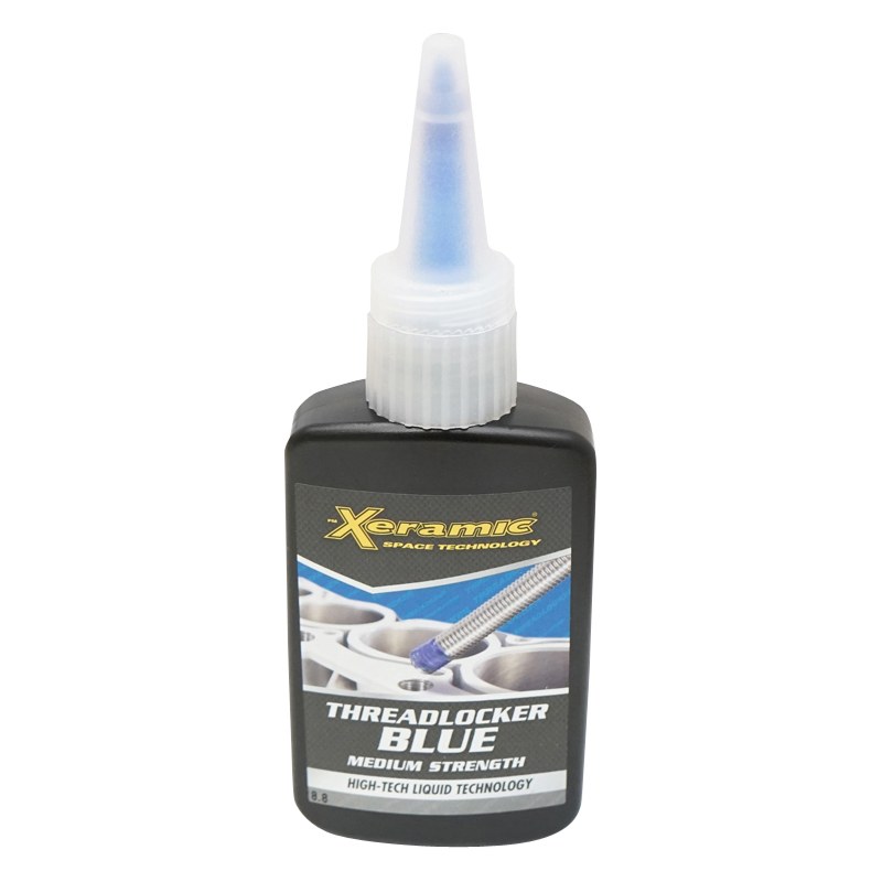 Adeziv blocare, etansare filet 50 ML albastru cu rezistenta medie Xeramic