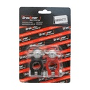 Set borne baterie Zn cu surub HD rosu si negru Heavy Duty