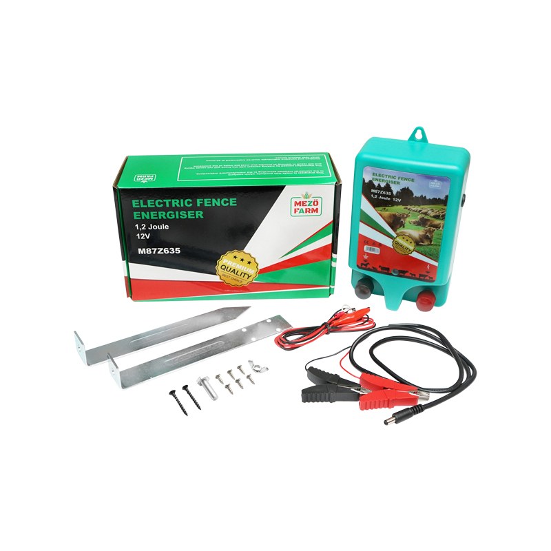 Generator impulsuri 12V max. 1 Joule pentru gard electric Mezofarm