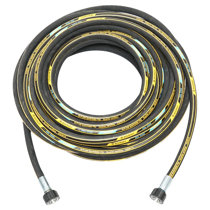 Rola 16,6m furtun spalatorie DN8 1SN cu mufa 22x1,5mm la ambele capete