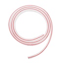 Furtun de vidat transparent dublu 2.5m pentru aparat de muls vaci