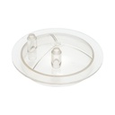 Capac transparent bidon 30L cu 2 iesiri pentru aparat de muls vaci
