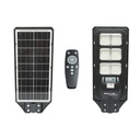 Lampa solara LED iluminat stradal 70W, 6500K cu panou solar, senzor miscare si telecomanda IP65