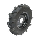 Roata completa 400/8 R1 8PR crampon cu janta neagra
