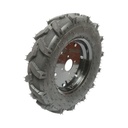 Roata completa 500/12 R1 8PR crampon cu janta neagra