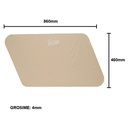 Geam 860x460x4mm lateral mobil cabina tronconica tip nou UTB U-650