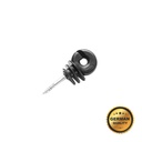 Izolator inelar premium negru PP pentru fir gard electric