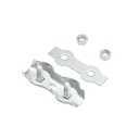 Conector fir electric galvanizat cu suruburi pentru gard electric