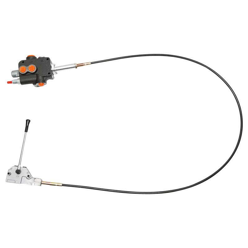 Distribuitor hidraulic cu 1 maneta, lungime cablu 2m presiune 250 bar debit 80L/min