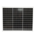 Panou solar 50W fotovoltaic policristalin cu cablu 90cm si tensiune maxima de 18V 670x530x20mm
