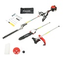 Motocositoare pe benzina 4 in 1 multifunctionala 1 cilindru 0,9kW/9000rpm. 25cc